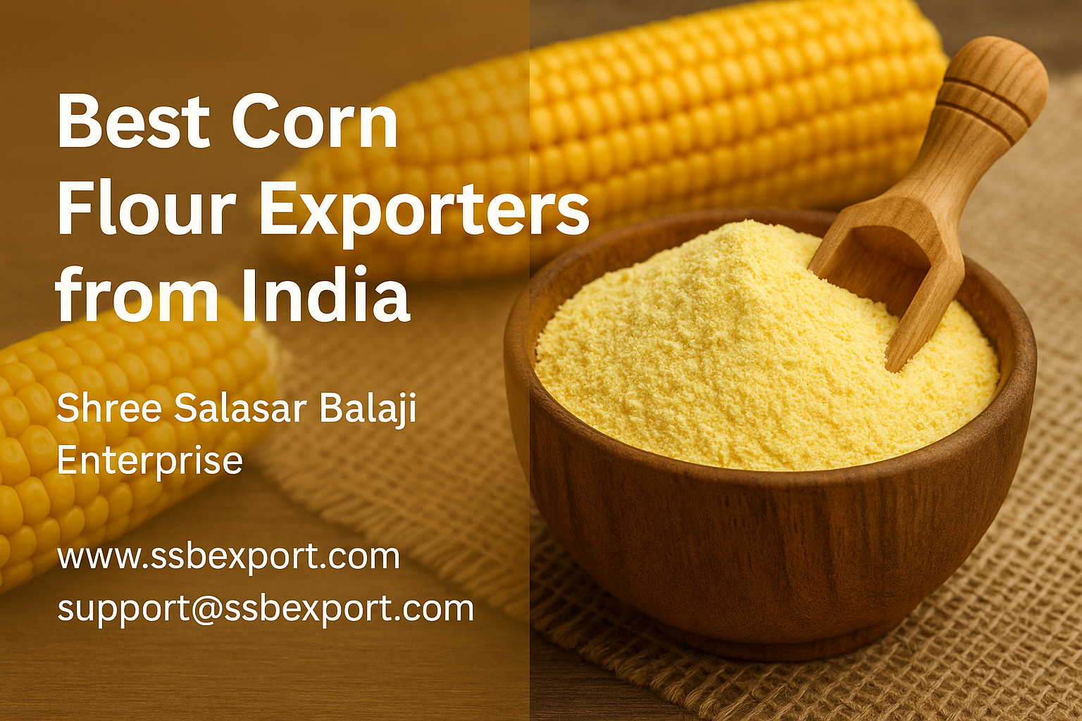 Best Corn Flour Exporters from India
