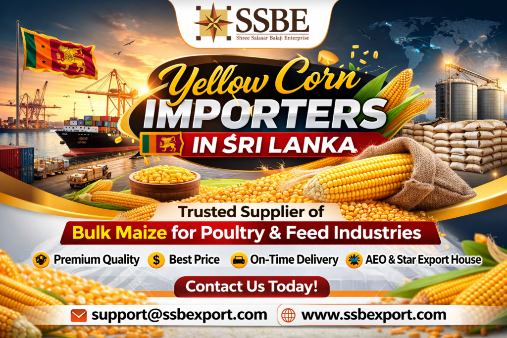 SSBE Yellow Corn Importers Sri Lanka