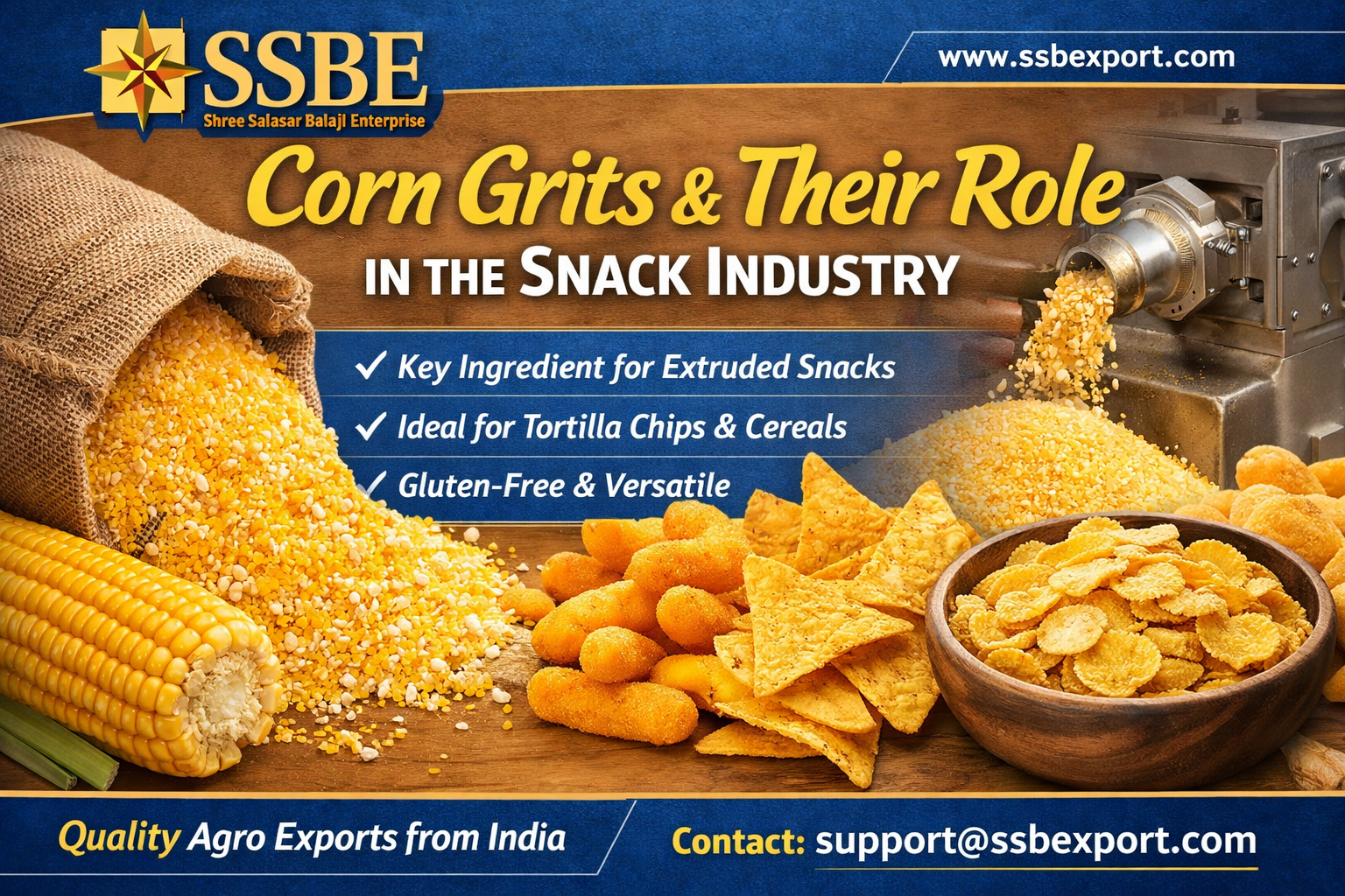 Corn Grits and Their Growing Role in the Snack Industry