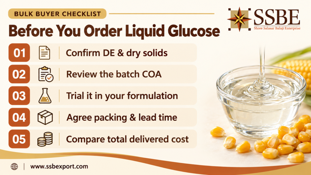 liquid glucose manufacturers in india