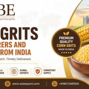 Corn Grits Manufacturers and Exporters from India