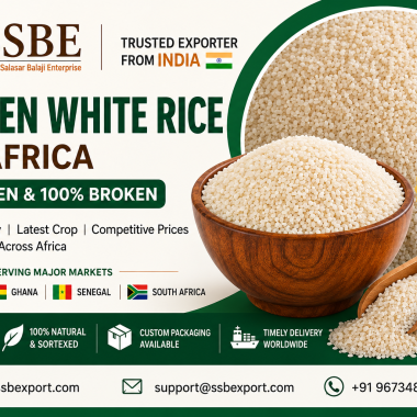 Broken White Rice for Africa