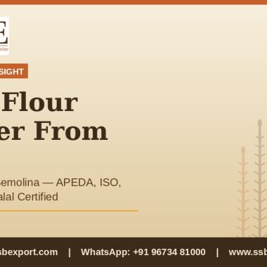 Wheat Flour Exporter From India